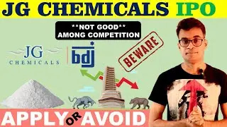 JG chemicals ipo review | CA Pradeep Rajput
