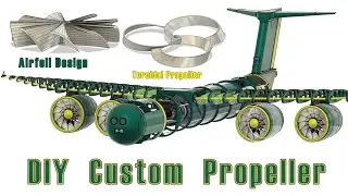 How to design your own propeller: EDF, toroidal propeller, and air screw
