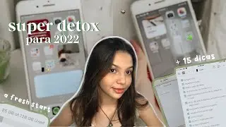 a fresh start! 📱 organizando o meu celular para 2022