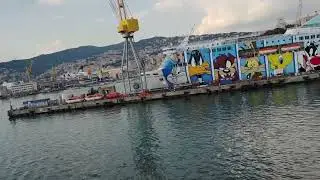 MSC Seaview Leaving Genoa Italy