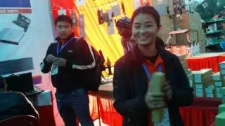 Visiting Stalls in Solar Car #CAN-INFOTECH
