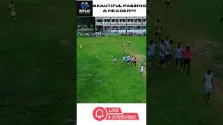 Beautiful Team Play & Header Goal! ⚽ Local Football Magic | Replay Sports Network