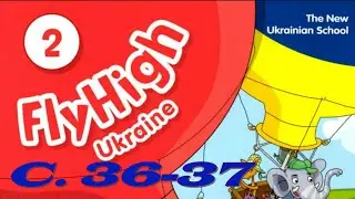 Fly High Ukraine 2 Me And My Family Lesson 5 Сторінки 36-37 & Activity Book ✔Відеоурок