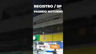 Registro na estrada - Passeio noturno por nossa cidade Registro / SP - Maio 2024.