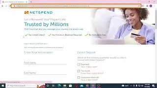 How to Register An Account on Netspend? Create A Netspend Account Online on pc