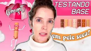 Ser&aacute; a BASE DOS MEUS SONHOS? Base em bast&atilde;o HELLO HAPPY AIR - BENEFIT | Luiza Rossi
