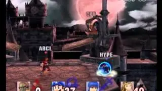Project M - Abcool(Ganon)&LVL9(Zelda) vs Hype(Mario)&Fresh(Luigi/Marth)