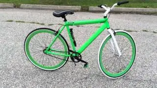 Walmart alum fixie bike review