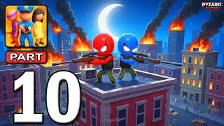 Infector Sniper 3D - Gameplay Walkthrough Part 10 - Zombie Sniper City Infector (Android, iOS)