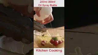 Oil Spray Bottle Kitchen Cooking Olive Oil Dispenser Camping Picnic Bbq Baking Spray Oil Bottle