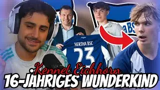 16-J&Auml;HRIGER EICHHORN von HERTHA bestes TALENT aus DEUTSCHLAND?!   🔥👀 J&uuml;ngster 2. Bundesliga Spieler🔥
