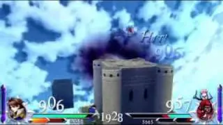 Dissidia 012: Duodecim Final Fantasy - Bartz VS Gilgamesh Gameplay