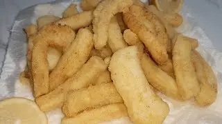 طريقة طهي سمك السيبيا المقلي(سيبيا/sepia)مثل المطاعم مع أسرار القرمشة🐙