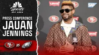 Jauan Jennings shares &lsquo;incredible' feeling after TD pass in 49ers' wild-card win | NBC Sports BA