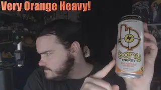 Bang Energy Any Means Orange Taste Reaction/Review Very Orange Heavy!
