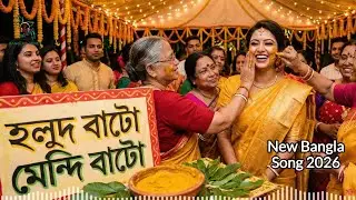 Holud Bato Mendi Bato (Hulud Bato Mendi Bato) | New Bangla Wedding Song 2026 | Banglar Tunes