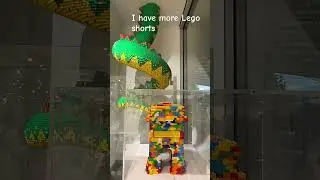 Lego store Paris, France, some life size, Notre Dame, Mona Lisa, ￼ Eiffel Tower, #lego #legobuild