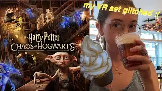 HARRY POTTER VR EXPERIENCE 🏰chaos at hogwarts🏰| Harry Potter NYC Store VR VLOG 3