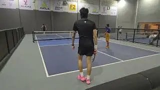 Pickleball grind Sam/Juntabs vs Kennex/Q #pickleball 