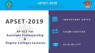 APSET-2019 Notification Released