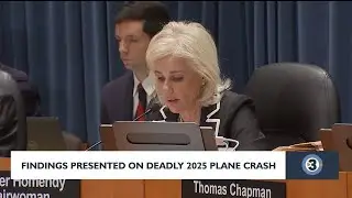 Findings presented on 2025 deadly plane crash