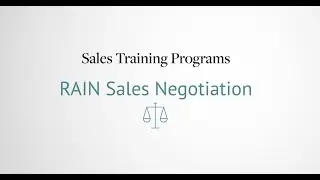 Negotiation Skills &ndash; RAIN Group