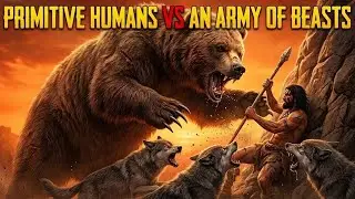 [Relaxing ASMR]: A MAN ALONE confronts dangerous prehistoric monsters
