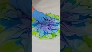 Alcohol Ink and Resin Mandala Bowl