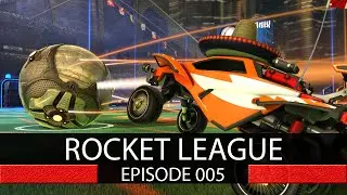 Rocket League - Ep.5 - 4v4 w/DudePuppet, TheSolarGamer & Tobias
