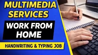 Multimedia Services Handwriting Work | Work From Home Job | Genuine