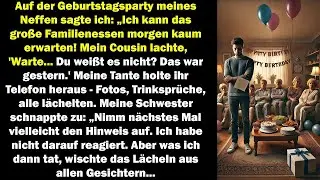 Auf der Geburtstagsfeier meines Neffen sagte ich  Ich kann es kaum erwarten, dass die große Famili