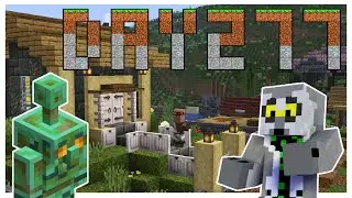 The New Shelf Block SLAPS - Day 277 of Playing Minecraft Every Day! [Road to 1k Subs!]