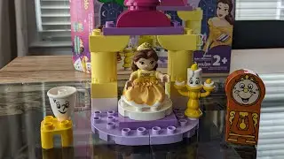 Lego Duplo 10960 Belle's Ballroom unboxing ASMR build