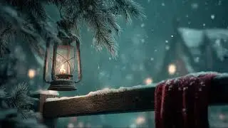 Christmas Lofi Lantern: One Hour Calm Winter Snow Ambience