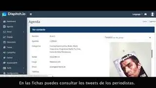 C&oacute;mo funciona la Agenda periodistas Dispitch