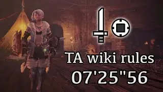 [MHWI/PS5]伝説の黒龍 ミラボレアス 片手剣 ソロ 7'25''56 (TA wiki rules)/Fade to Black Fatalis Sword and Shield solo