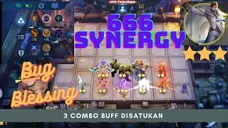 3 Combo Buff Disatukan, 6 Gunner 6 Mech Era 6 LightBorn 2 Targemen