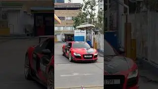 Audi R8 with V8 beast in Hood 🤯 || #audi #audir8 #audir8v8 #v8 #india #r8 #r8v8 #v8engine