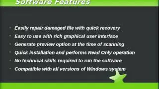 MS Backup BKF Repair