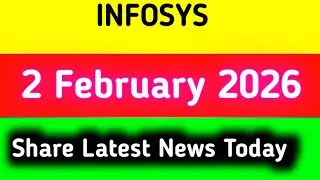 Infosys share news || Infosys share news today