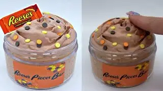reese's pieces Bar recipe slime | perfect slime