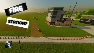 10 million dollar farm Ep. 11 Fire station and more cows?