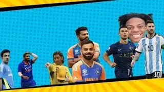 Football &times; Cricket in a group chat.