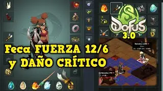 [DOFUS 3.0] FECA de FUERZA y DAÑO CRÍTICO 12/6!! | DISTANCIA y CaC | Koliseos 1vs1 - Kuyvros-yt