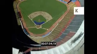 1990s Los Angeles, USA, Aerials Over Dodger Stadium