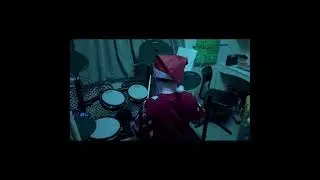 Minecraft Warden Rap - Drum Cover improvisation (after 8 weeks of drumming)