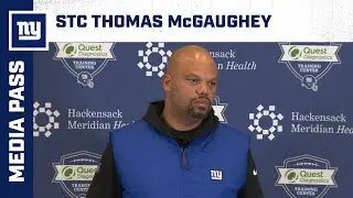 Thomas McGaughey on Kicking in Cold Weather Conditions | New York Giants