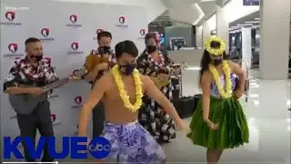 KVUE's Bryce Newberry highlights Hawaiian Airlines flight announcement at Austin's airport | KVUE