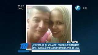 Brasil: Minti&oacute; a su expareja y esta lo atropell&oacute; con su auto