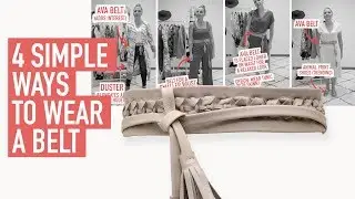 4 Simple Ways to Wear a Belt | ADA Collection